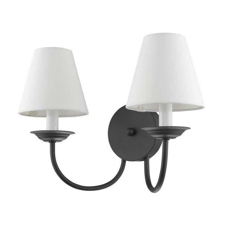 Livex Lighting Mendham 2 - Light Wall Light in  Black