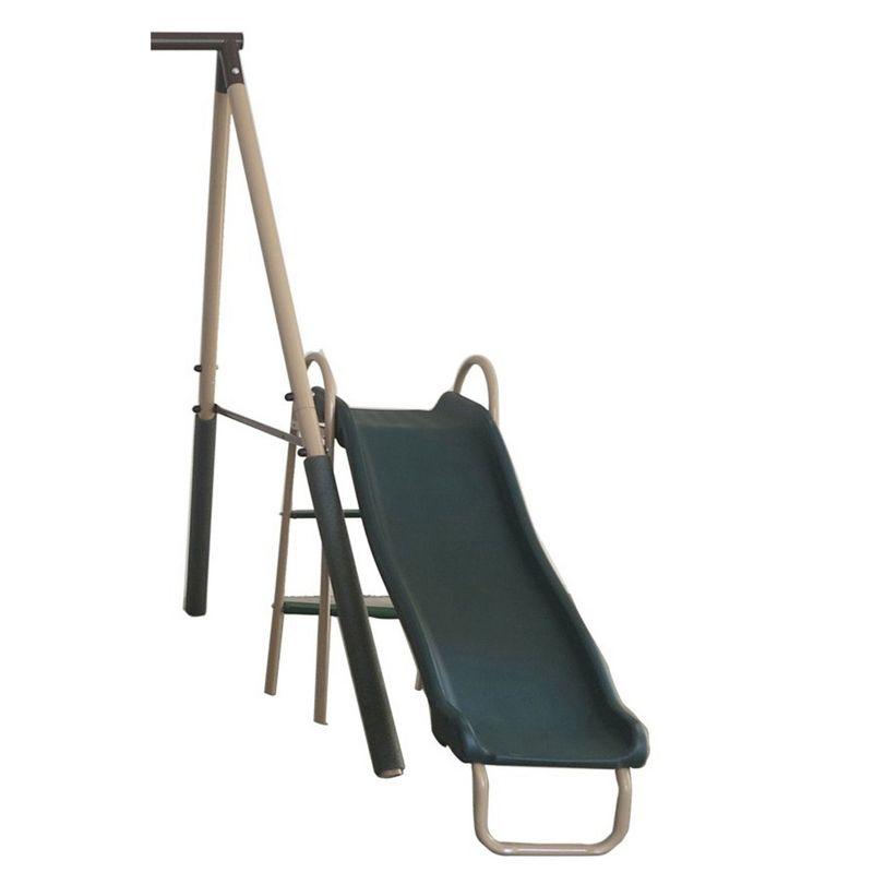 XDP Recreation Crestview Outdoor Swing Set w/ Slide, Glider, 3 Swings, & See Saw