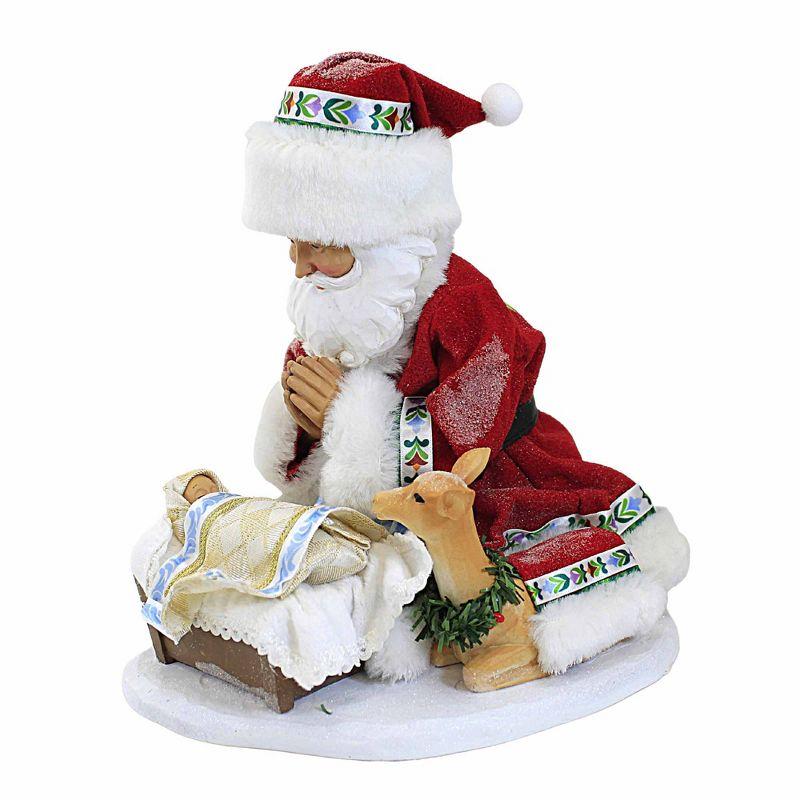 Possible Dreams Jim Shore Wrapped in Love Limited Edition Santa Christmas Figurine 9in H
