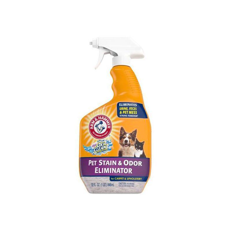 Arm & Hammer Plus Oxiclean Pet Stain & Odor Eliminator for Carpet - 32oz