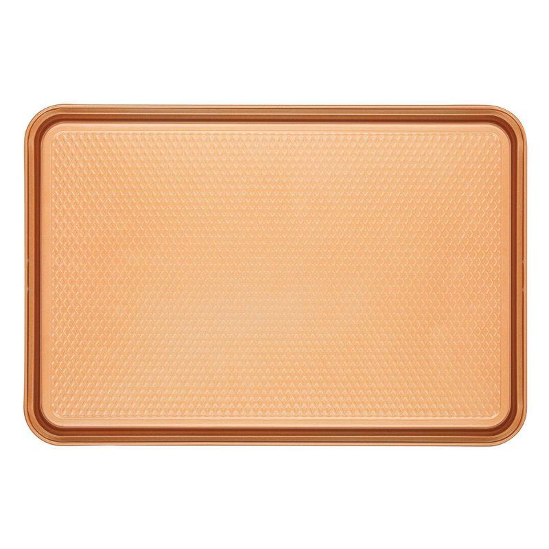 Ayesha Curry Ayesha Curry Bakeware Nonstick Cookie Pan, Loaf Pan, And Cake Pan Set, 7-Piece, Copper