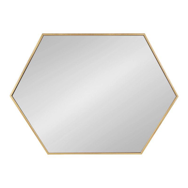 Rhodes Hexagon Wall Mirror - Kate & Laurel All Things Decor