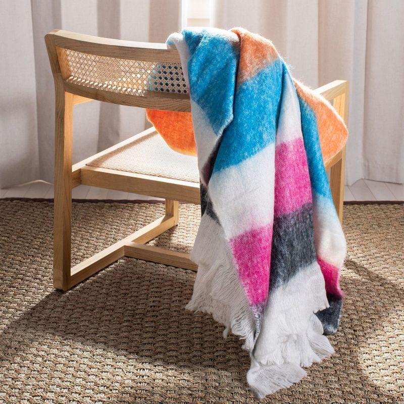 Glendal Throw Blanket - Multi - 50" x 70" - Safavieh .