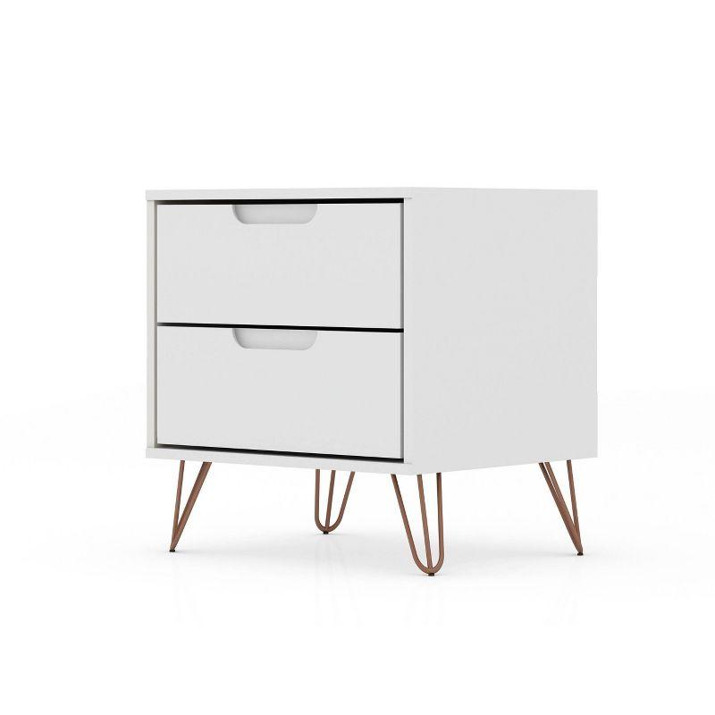 2.0 Rockefeller Nightstand - Manhattan Comfort