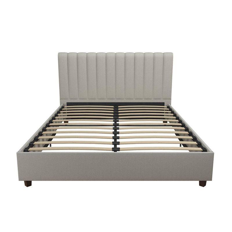 Brittany Upholstered Bed Linen- Novogratz