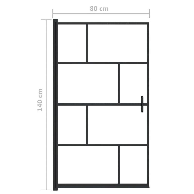 31.5'' W 55.1'' H Framed Rectangle Shower Enclosure