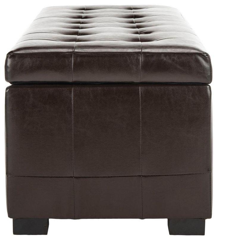 Large Manhattan Storage Bench  - Safavieh