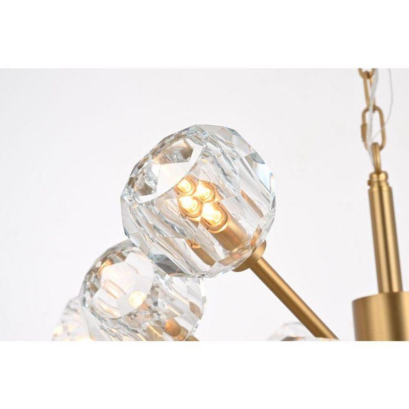 Elegant Lighting Graham 18 - Light Pendant in  Gold