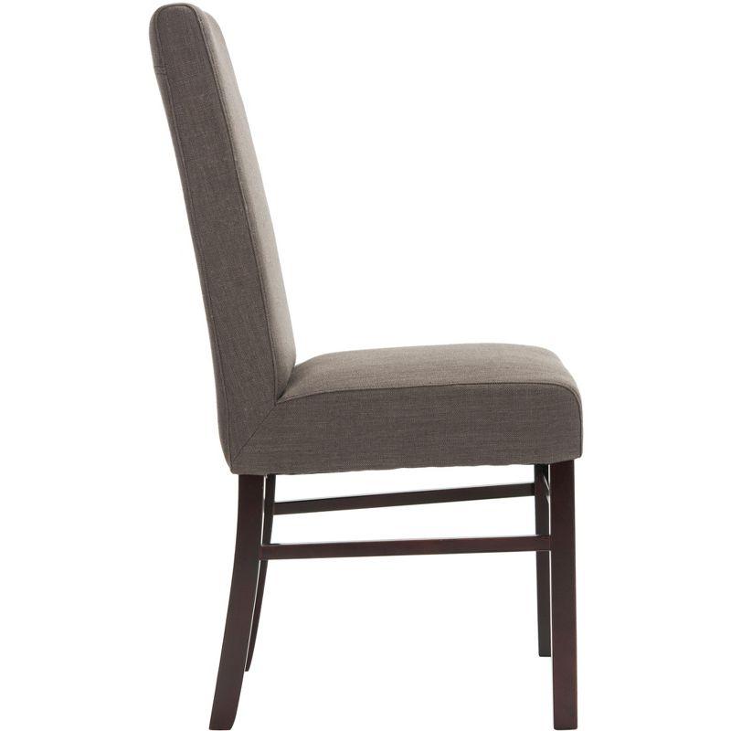 Classic 20" H Side Chair (Set of 2) - HUD8205 - Charcoal - Safavieh Couture