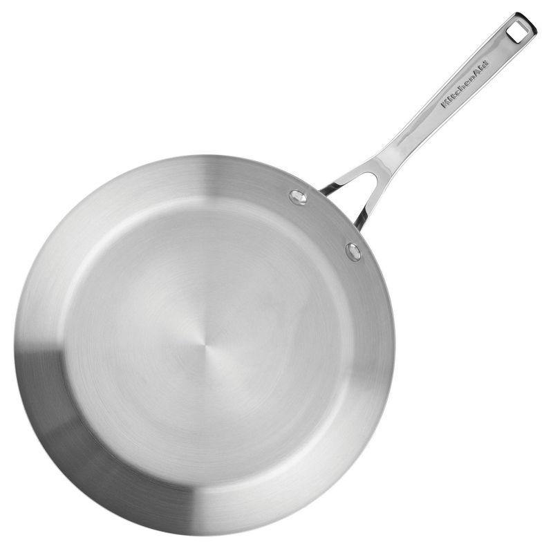 3-Ply Stainless Steel and Aluminum Non-Stick Cookware Set