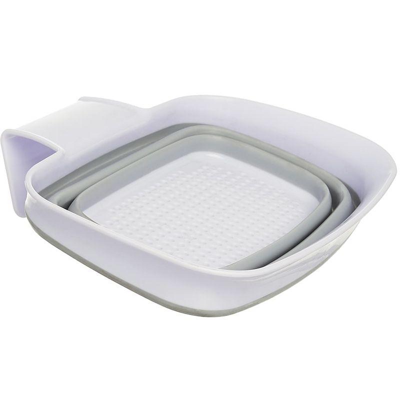 The Lakeside Collection Collapsible Colander with Strainer