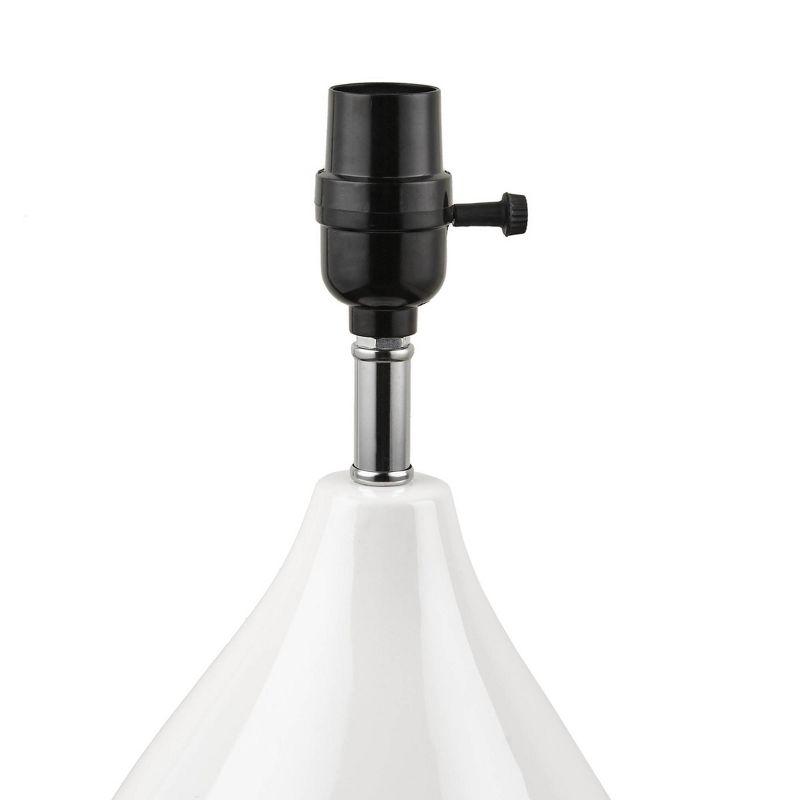 Everly Quinn 2-Tone Ceramic Table Lamp Set of 2 (Set of 2)