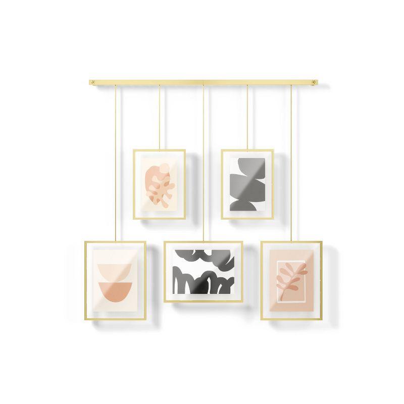 5-Piece Matte Metal Collage Frame Set