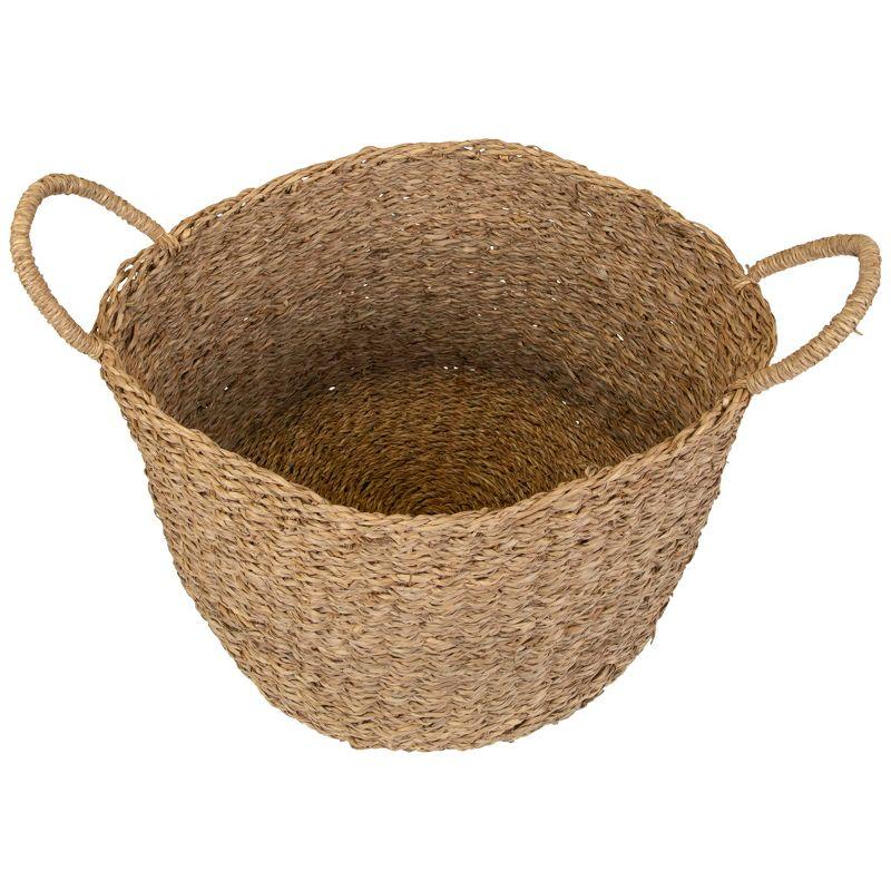 Round Table and Floor Baskets