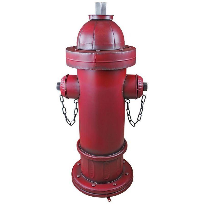 Vintage Metal Fire Hydrant Statue