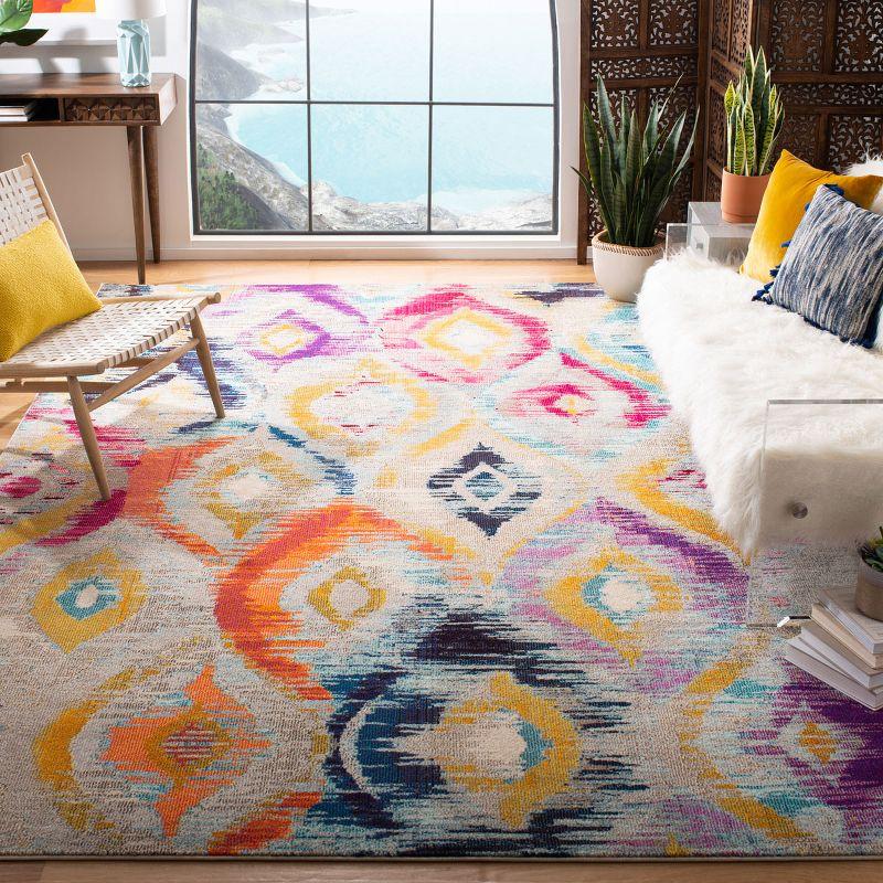 Monaco MNC242 Power Loomed Indoor Area Rug - Multi - 8'x11' - Safavieh.