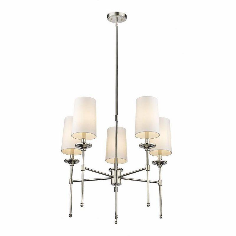 Hayse 5 - Light Dimmable Classic / Traditional Chandelier