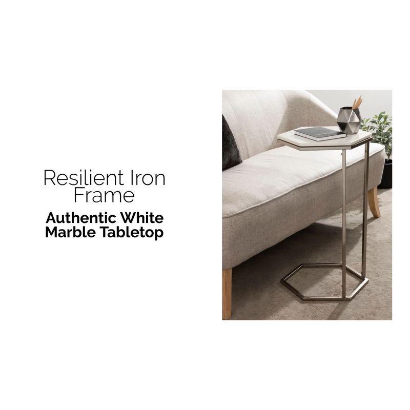 Kate and Laurel - Trillion Metal Accent Table