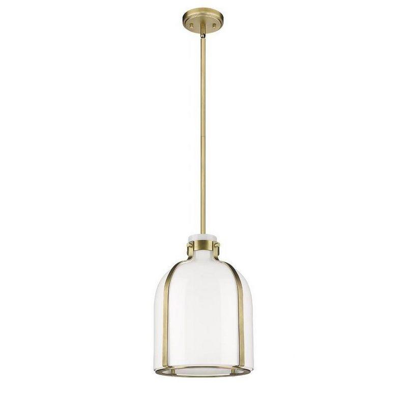 Z-Lite Pearson 1 - Light Chandelier in  Rubbed Brass