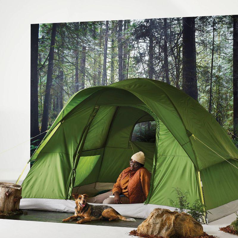 6 Person Dome Family Tent Green - Embark™
