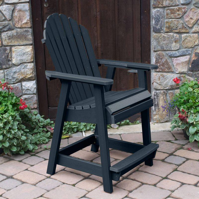 Federal Blue Highwood Hamilton Counter-Height Adirondack Chair