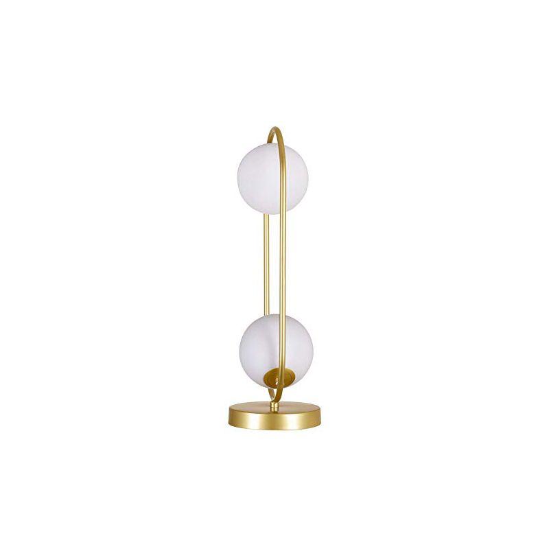CWI Lighting Celeste 2 Light Lamp With Medallion Gold Finish