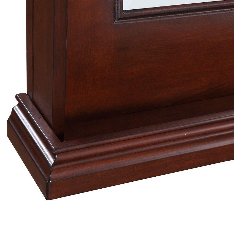 Hathaway Seville Back Bar Mirror - Walnut