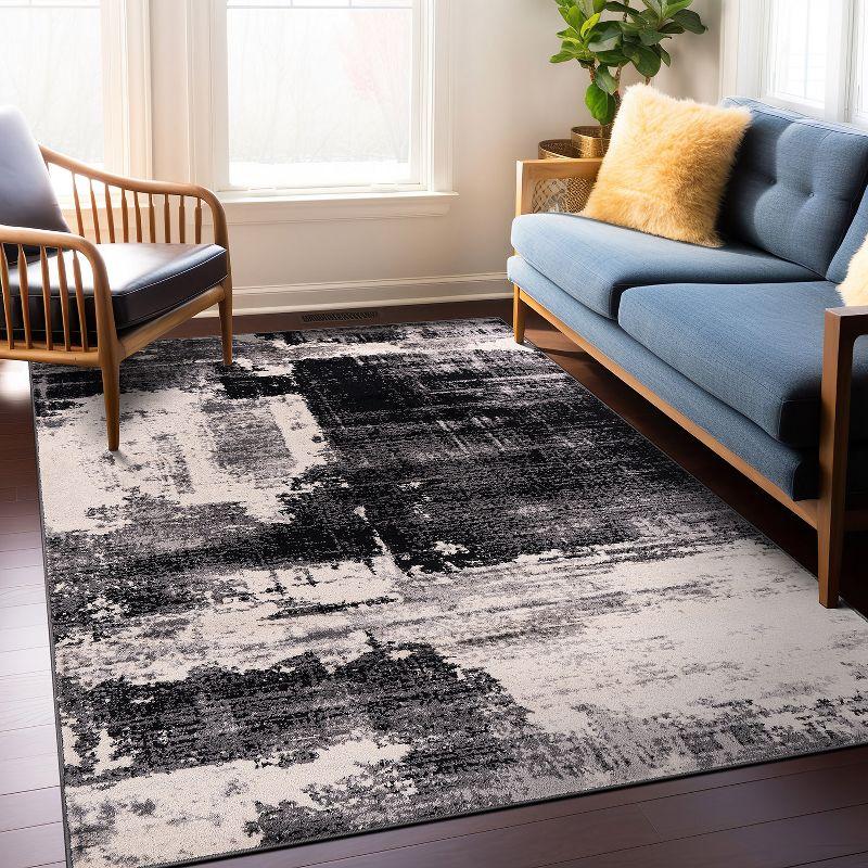 World Rug Gallery Modern Abstract Design Area Rug