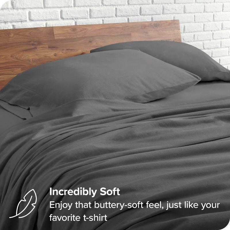 Bare Home Organic Cotton Jersey Sheet Set