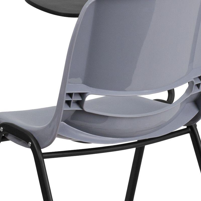 Westley Ergonomic Shell Chair with Right Handed Flip-Up Tablet Arm