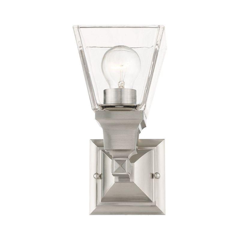 Livex Lighting Mission 1 - Light Sconce in  Brushed Nickel