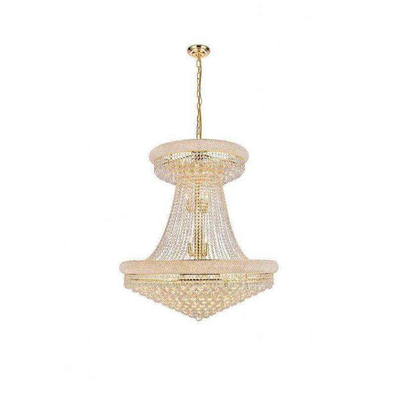Elegant Lighting Primo 28 - Light Chandelier in  Gold