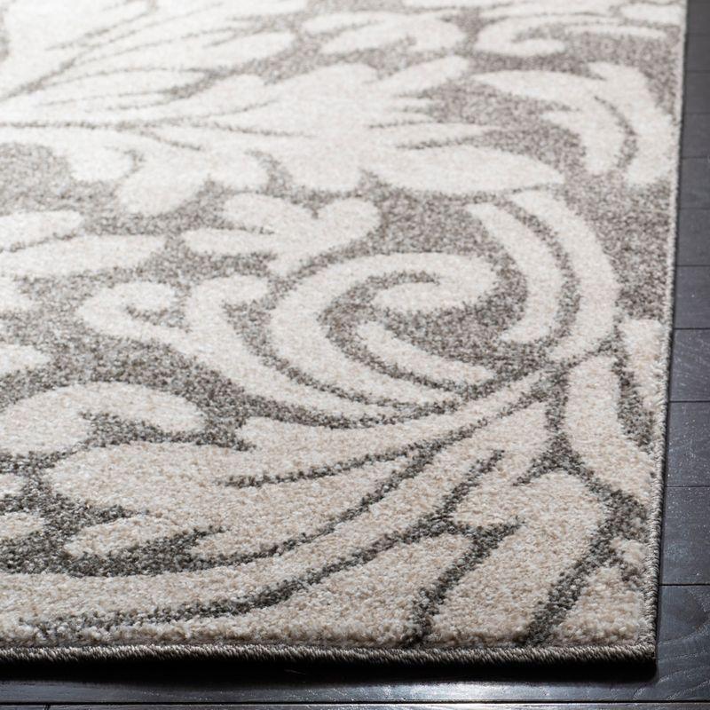 Amherst AMT425 Power Loomed Indoor Accent Rug - Dark Grey/Beige - 3'x5' - Safavieh