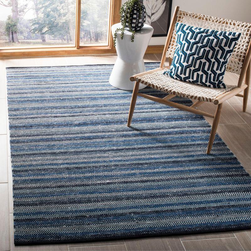 Striped Kilim STK421 Hand Woven Area Rug  - Safavieh