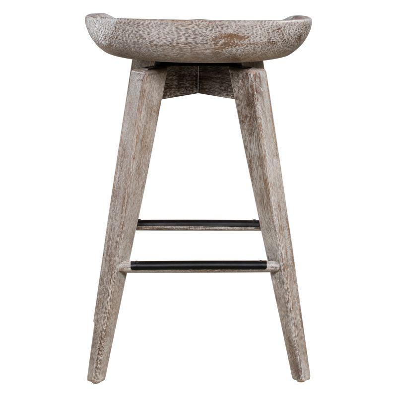 24" Bali Swivel Counter Height Barstool - Boraam