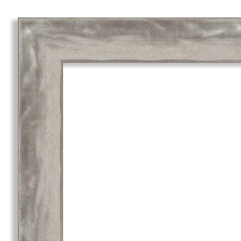 Amanti Art Waveline Silver Narrow Picture Frame Opening Size 11x14 in.