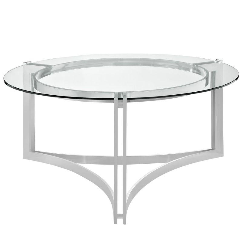 Signet Stainless Steel Coffee Table by Modway