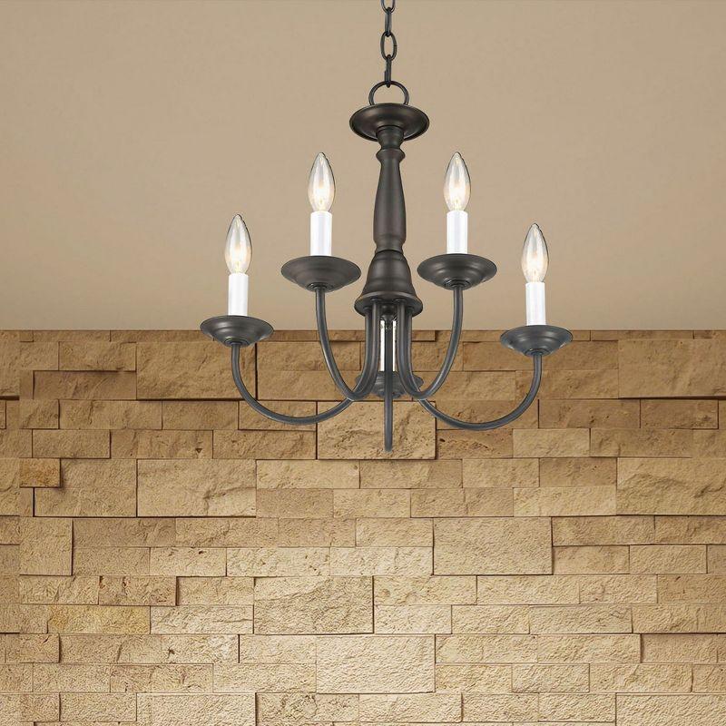 Livex Lighting Home Basics 5 - Light Chandelier in  Bronze
