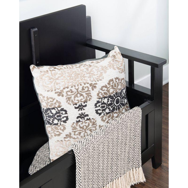 Vinyl Upholstered Storage Bench