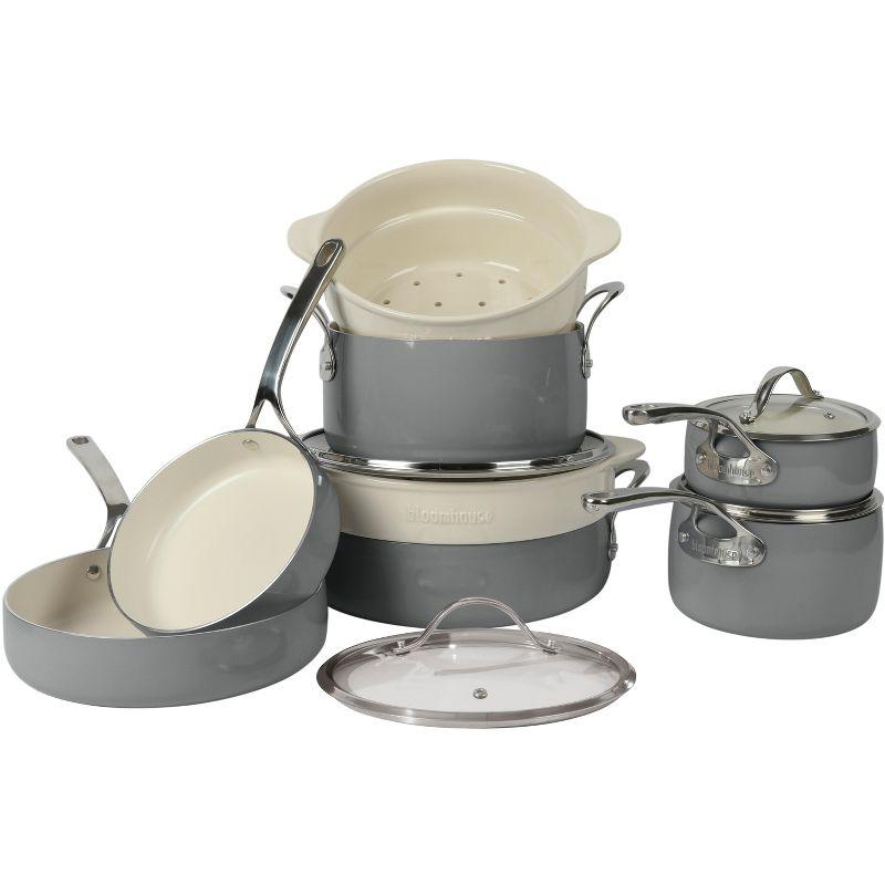 12 - Piece Non-Stick Aluminum Cookware Set