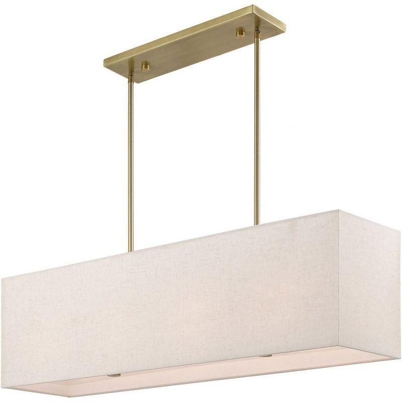 Livex Lighting Summit 4 - Light Chandelier in  Antique Brass