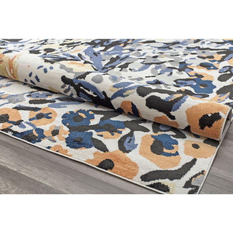 Rugs America Hanna Floral Transitional Area Rug