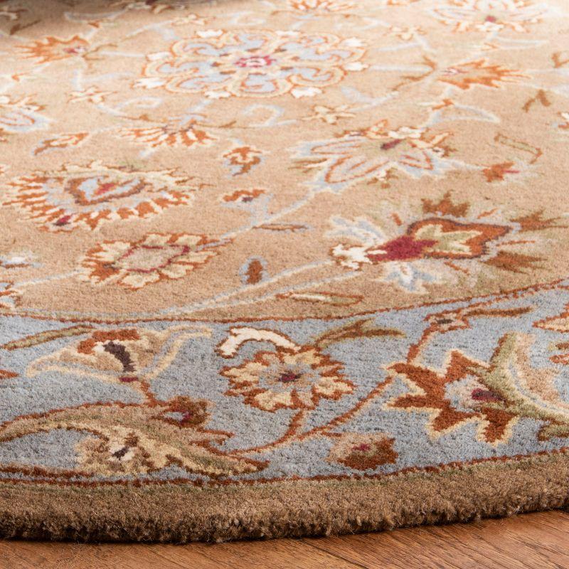 Heritage HG821 Handmade Accent Rug - 2'3"x4' - Beige/Blue - Safavieh