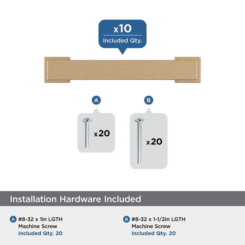 Bridgeport 3" Center Handle Pull Multipack