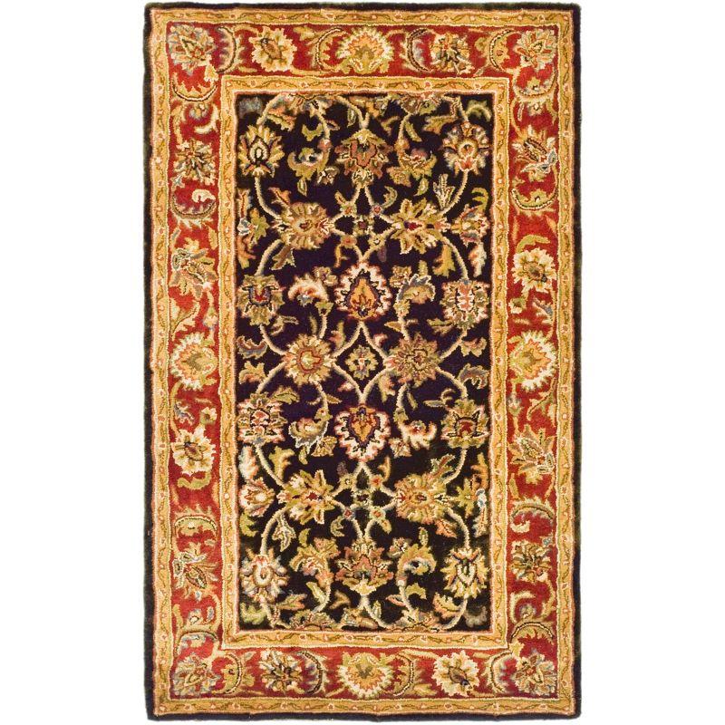 Alger Hand Hooked Wool Oriental Indoor Rug