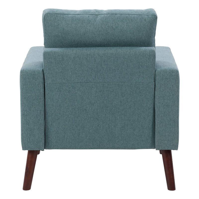 Elwood Tufted Accent Chair Light Green - CorLiving