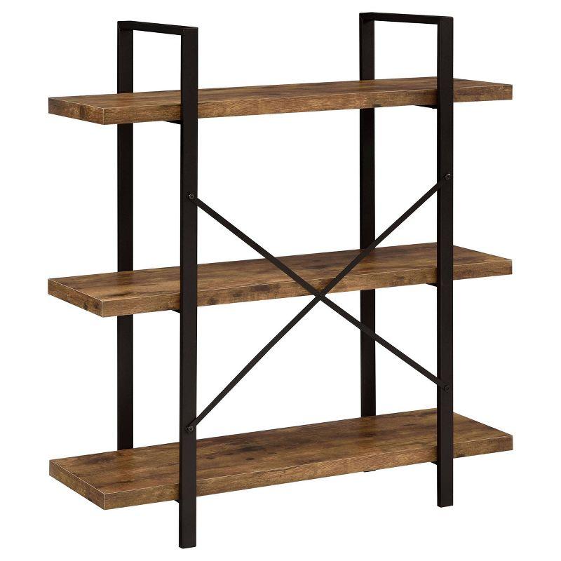 40" Cole 3 Shelf Bookcase with Frame - Coaster