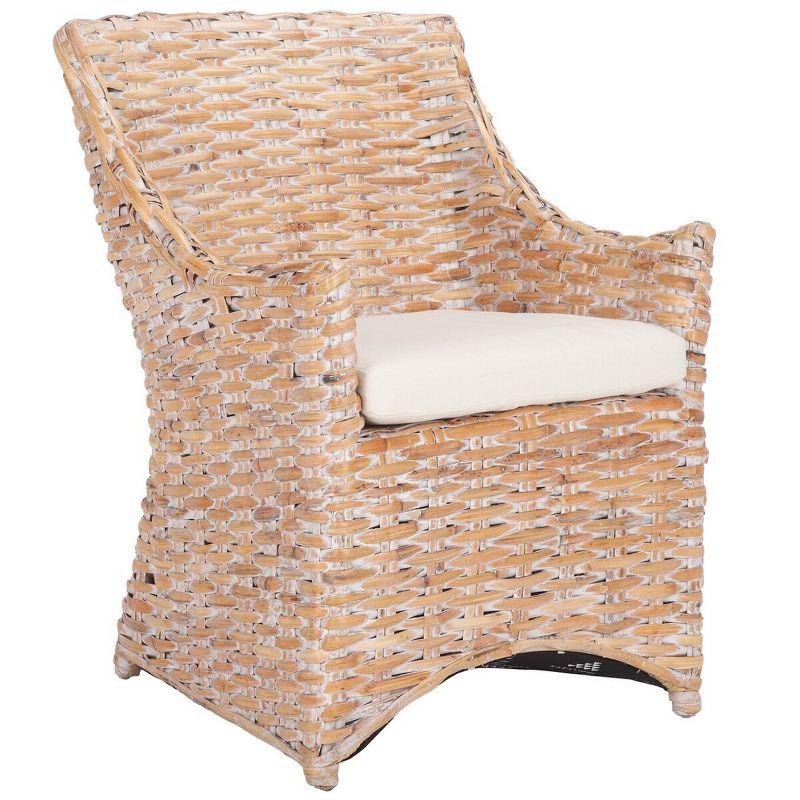 Ventura Rattan Arm Chair  - Safavieh