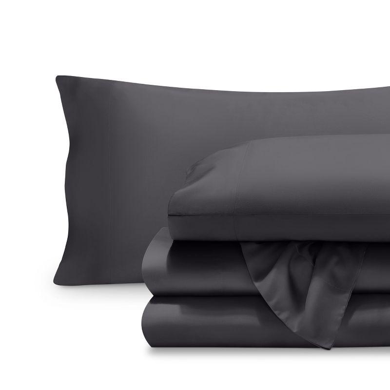 Full Forged Iron Grey TENCEL™ Lyocell Sheet Set by Bare Home