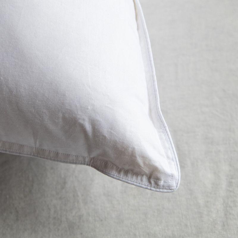 2 Pack Medium White Duck Feather & Down Bed Pillow | BOKSER HOME